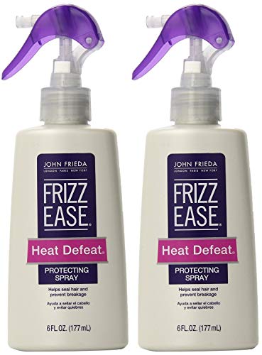 John Frieda Frizz-Ease Heat Defeat Protective Styling Spray 6 oz (Pack of 2)