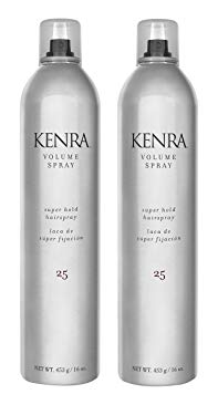 Kenra Volume Spray #25, 55% VOC, 16-Ounce (2-Pack)