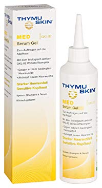 THYMUSKIN Med - Hair Care Peptides Serum (Step #2) for Hair Growth Due to Hair Loss - for Sensitive Hair and Scalp Conditions Where Balding is Already Present