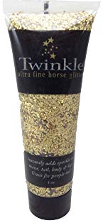 Twinkle Mane and Tail Gel Gold,4OZ