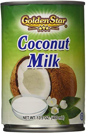 Golden Star Coconut Milk, 13.5 Ounce (Pack of 12)