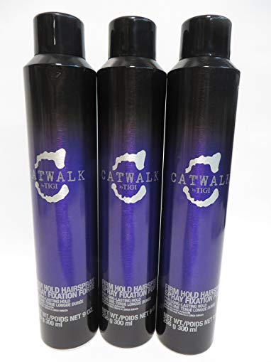 Catwalk Firm Hold Hair Spray 9 Ounce (Pack of 3)