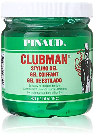 Clubman Style Gel For Men 16 oz. Jar (Pack of 8)